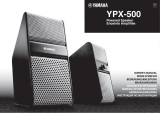 Yamaha YPX-500 El kitabı