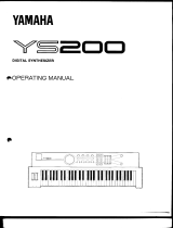 Yamaha YS200 El kitabı