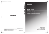 Yamaha YSP-900 El kitabı