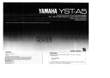 Yamaha YST-A5 El kitabı