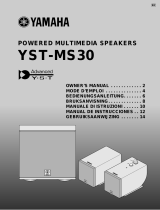 Yamaha YSTMS30 Kullanım kılavuzu