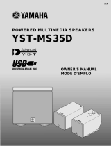 Yamaha YST-MS35D El kitabı