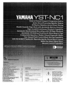 Yamaha YST-NC1 El kitabı