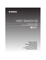 Yamaha YST-SW150 El kitabı
