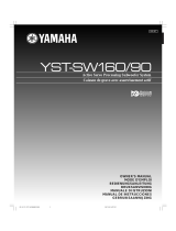 Yamaha YST-SW160/90 Kullanım kılavuzu