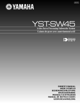 Yamaha YST-SW45 El kitabı