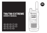Zebra T80 Extreme Walkie Talkie El kitabı