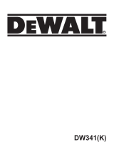 DeWalt DW341K Kullanım kılavuzu