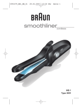 Braun MS1, smoothliner cordless Kullanım kılavuzu