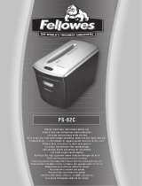 Fellowes Powershred PS-62C Kullanım kılavuzu