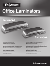 Fellowes Saturn A4 Laminator Kullanım kılavuzu