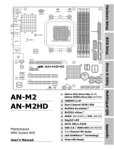 Abit *ABIT AN-M2HD-LE NVIDIA m-ATX 2000MT/s FSB DDR2... El kitabı