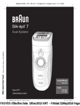 Braun Dual Epilator,  Legs & Body 7891 WD,  Legs 7791 WD,  7771 WD,  Silk-épil 7 Kullanım kılavuzu