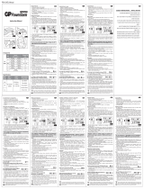 GP Batteries PB19GS Kullanım kılavuzu