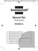 Brennenstuhl Secure-Tec 19.500A Kullanım kılavuzu