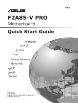 Asus F2A85-V PRO Hızlı başlangıç ​​Kılavuzu