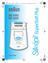 Braun EE1055, E1020, Silk-épil SuperSoft Kullanım kılavuzu