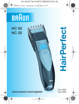 Braun HAIRPERFECT HC 20 Kullanım kılavuzu