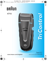 Braun 4715, TriControl Kullanım kılavuzu