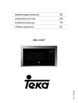 Teka ieka MWL 20 BIT Kullanım kılavuzu