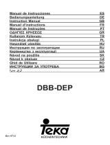 Teka Kutchentechnik DBB-DEP Kullanım kılavuzu