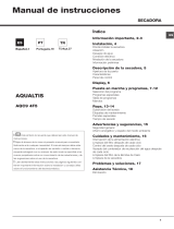 HOTPOINT/ARISTON AQC9 4F5 T/Z1 (EU) Kullanici rehberi