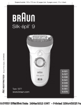 Braun 9-521,  9-527,  9-538,  9-541,  9-549,  9-558,  9-561,  9-579,  Silk-épil 9 Kullanım kılavuzu