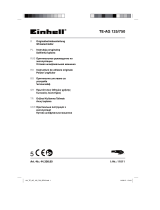 EINHELL Expert TE-AG 125/750 Kit (4430885) Kullanım kılavuzu