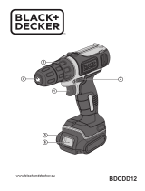 Black & Decker BDCDD12 Kullanım kılavuzu