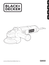 Black & Decker G850 Kullanım kılavuzu