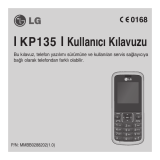 LG KP135 El kitabı