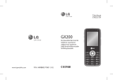 LG GX200.ABRABK Kullanım kılavuzu