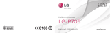 LG LGP705.AZAFBK Kullanım kılavuzu