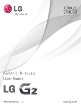 LG LGD802.A6IPWH Kullanım kılavuzu