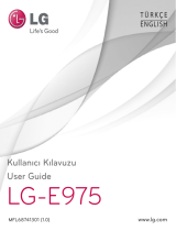 LG LGE975.AORRBL Kullanım kılavuzu