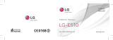 LG LGE510.AIDNWH Kullanım kılavuzu