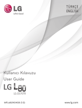 LG LGD370TR El kitabı