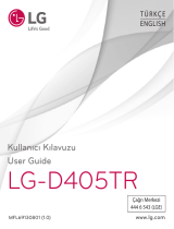 LG LGD405TR El kitabı