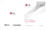 LG LGP690 Kullanım kılavuzu