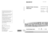 Sony DCR-SR21E Kullanım kılavuzu