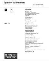 Hotpoint LKF 710 A TK/HA.R Kullanici rehberi