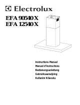 Electrolux EFA90540X Kullanım kılavuzu