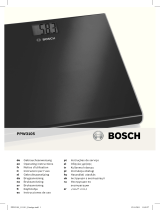 Bosch PPW3105 Kullanım kılavuzu