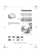 Panasonic vdr d 220 eg El kitabı