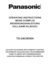 Panasonic TX24CW304 El kitabı