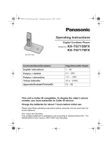 Panasonic KXTG7150FX Kullanma talimatları
