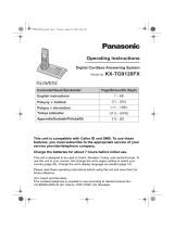 Panasonic KXTG9120FX Kullanma talimatları