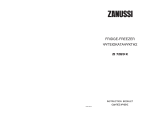 Zanussi ZI720/9K Kullanım kılavuzu