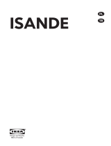 IKEA ISANDE 40282371 Kullanım kılavuzu