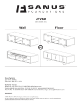 Sanus Systems Indoor Furnishings JFV60 Kullanım kılavuzu